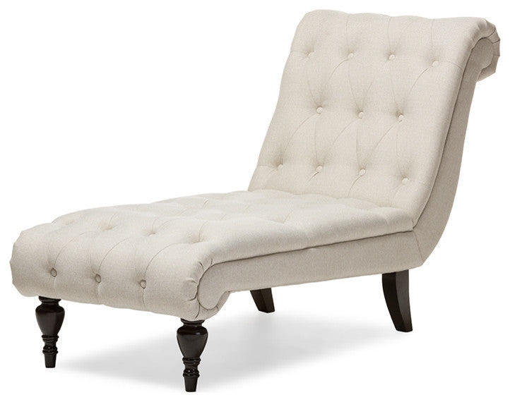 Front-angled, full product view on white background; best overall representation of the chaise.