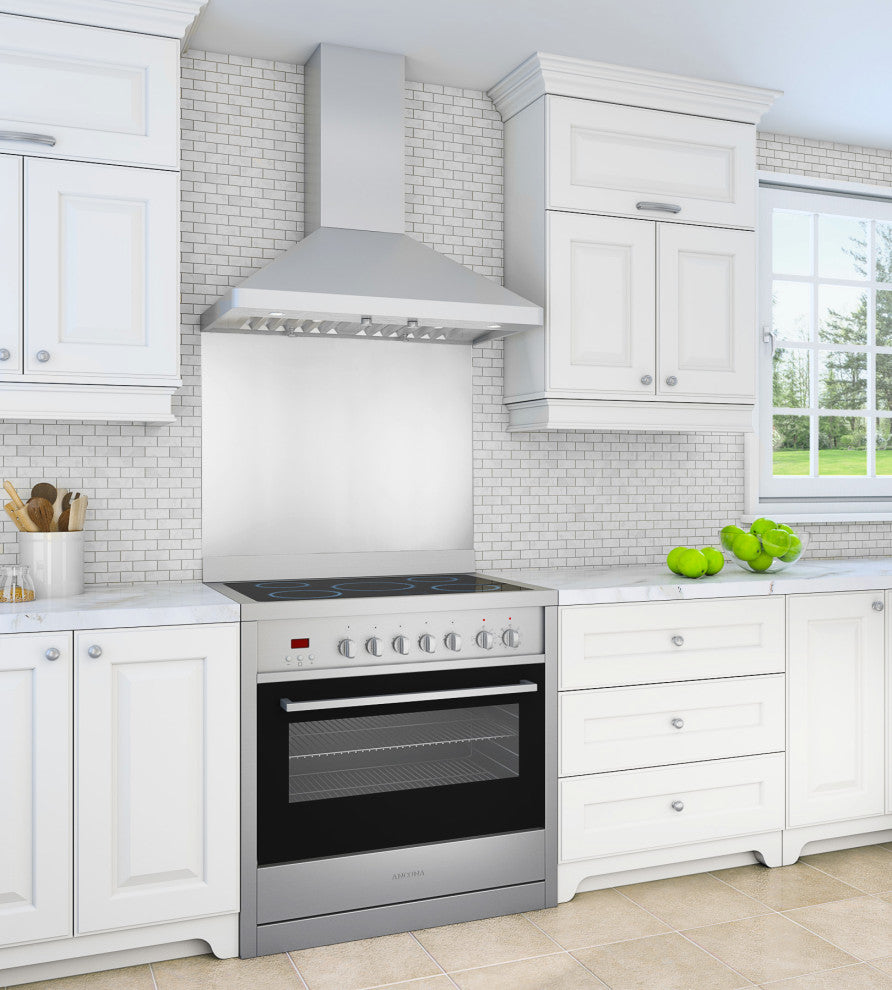 Ancona 36" Stainless Steel Backsplash