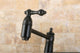 Kingston Brass Wall Mount Pot Filler Kitchen Faucet, Oil Rubbed Bronze