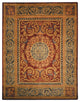 Safavieh Empire EM421A 4' Round Burgundy Rug