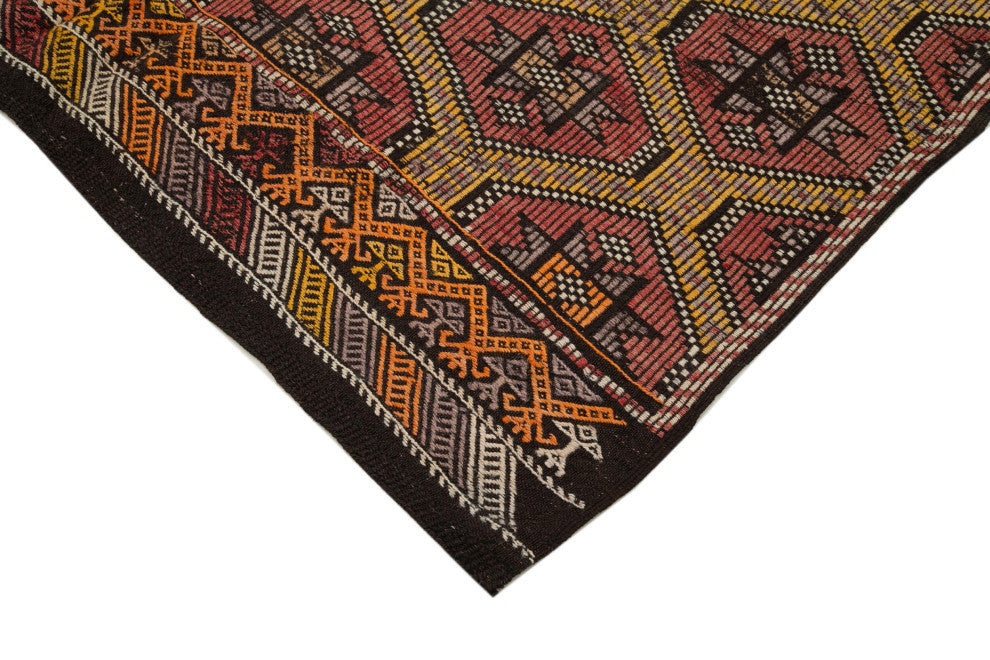 Rug N Carpet - Hand-knotted Turkish 5' 5'' x 9' 8'' Unique Wool Kilim Rug