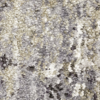 Ashton Abstract Shag Area Rug, 9.10X12.10
