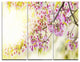 "Blooming Cherry Flowers" Photography Metal Wall Art, 3 Panels, 36"x28"