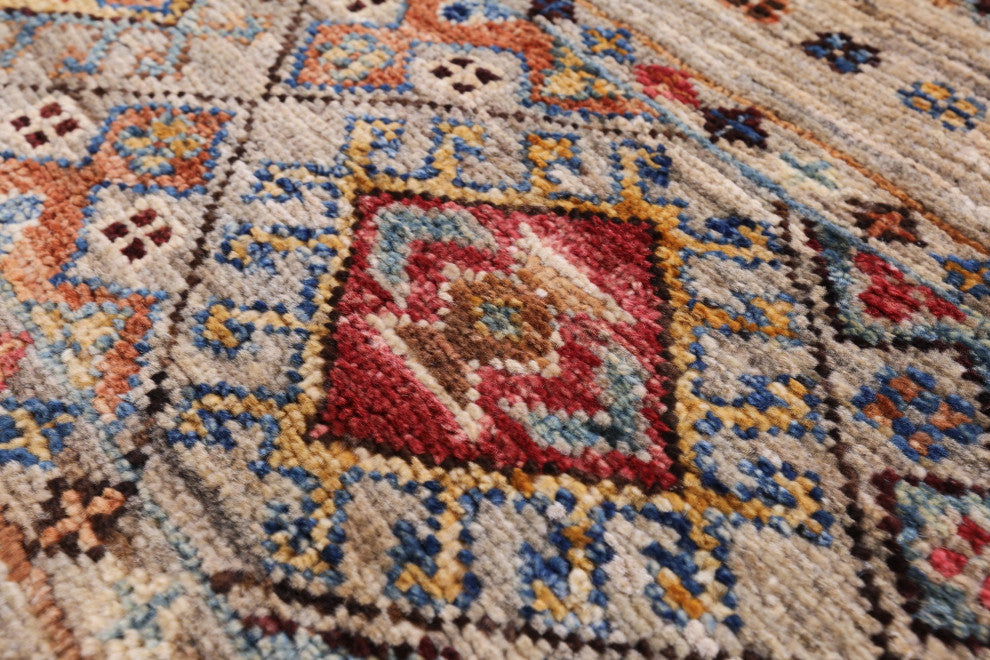 2' 9" X 4' 1" Khorjin Super Kazak Hand Knotted Rug Q10831