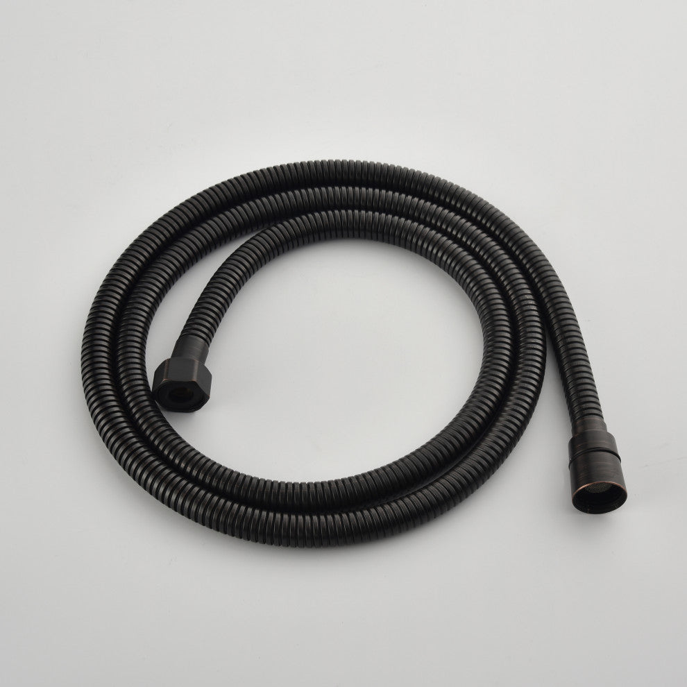 Wellfor Shower Faucet, 10" Rain Shower Head With Handheld Combo and Valve, Oil Rubbed Bronze
