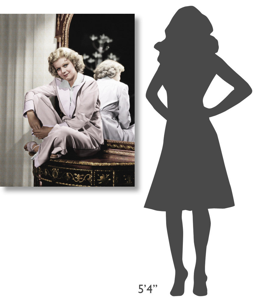 "Jean Harlow" Stretched Canvas Giclee by Hollywood Photo Archive, 31x40"