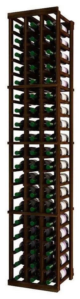 Vercua Wine Rack, Pine and Walnut