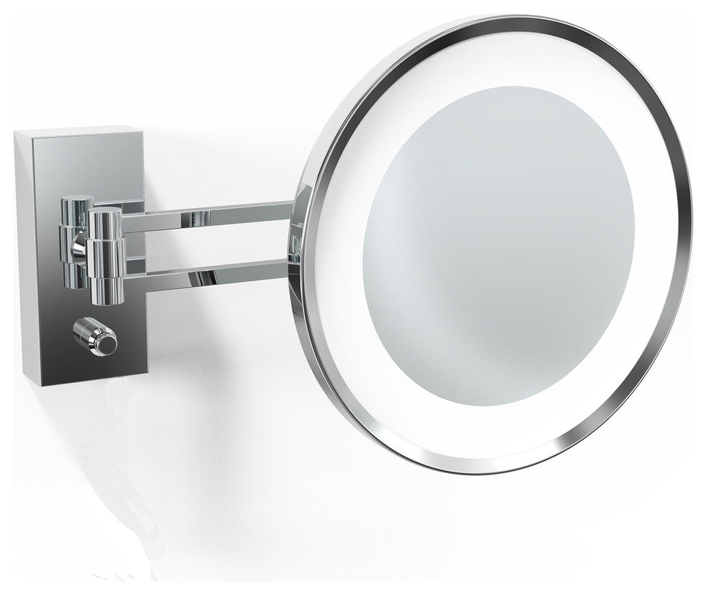 WS 36 Magnifying Makeup Mirror in Polished Chrome w/ LED Light