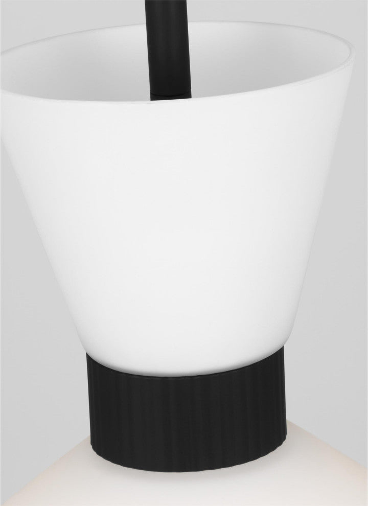 Belcarra Medium Pendant, Midnight Black