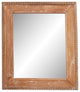 Tall Carved Rustic Mirror Frame