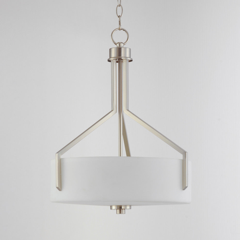 Maxim 21287SW Dart 3 Light 17"W Pendant - Satin Nickel