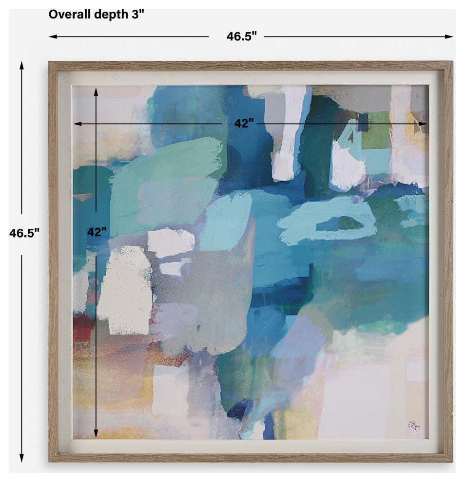 Uttermost Continue On Abstract Framed Print