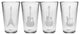 Rock'n'Roll 4-Piece Pint Glass Set