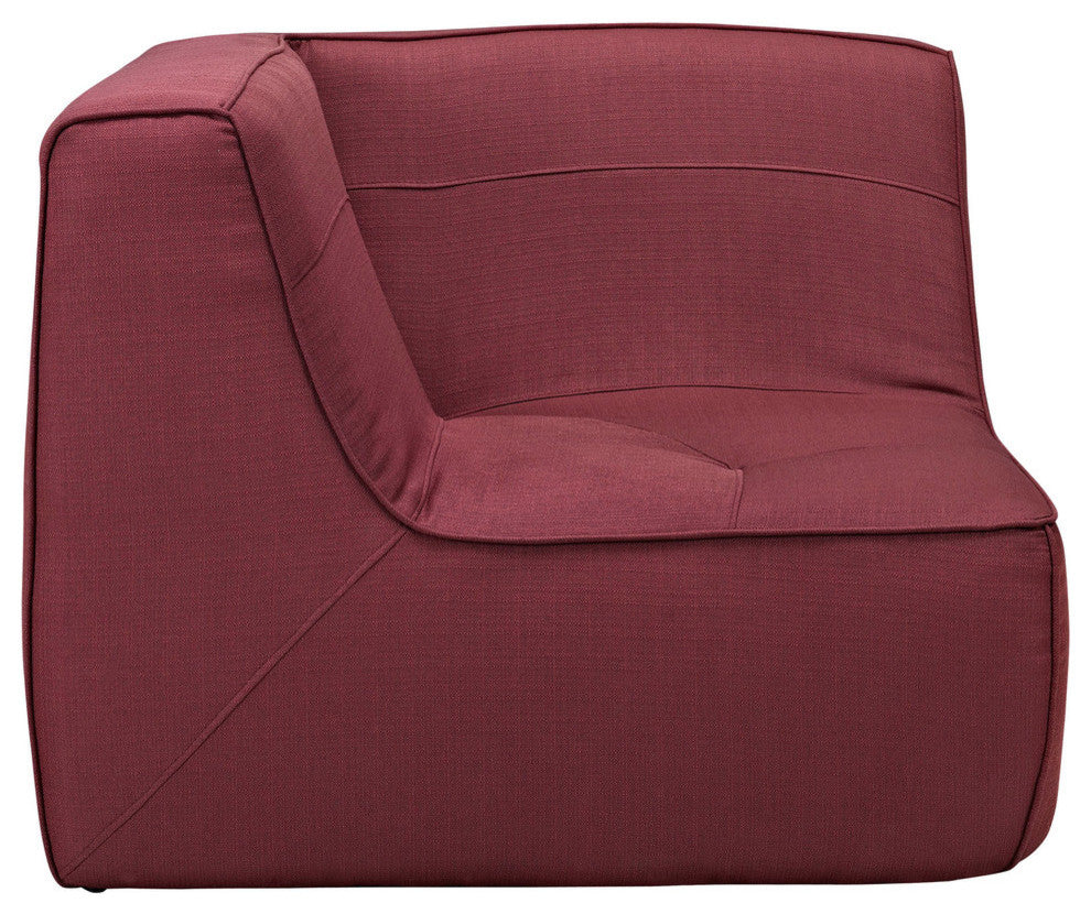 Modern Contemporary Living Room Upholstered Corner Sofa Berry