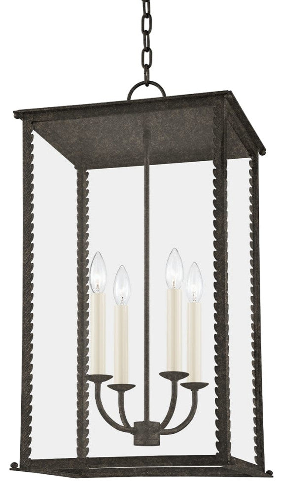 Troy Lighting F6715 Zuma 4 Light 15"W Outdoor Taper Candle Multi - French Iron