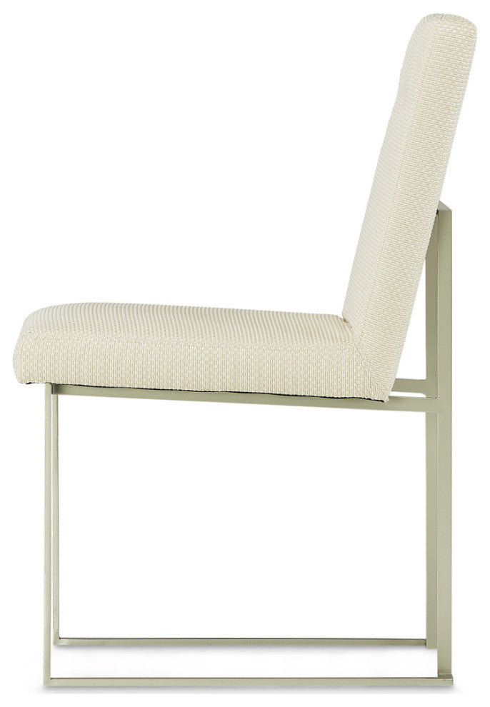 Laguna Ridge Side Chair, Brushed Silver