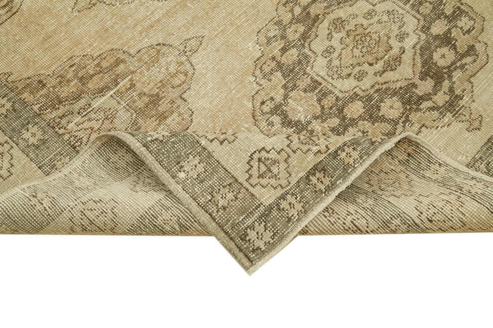 Rug N Carpet - Hand-knotted Turkish 5' 5" x 11' 3" Vintage Runner Rug