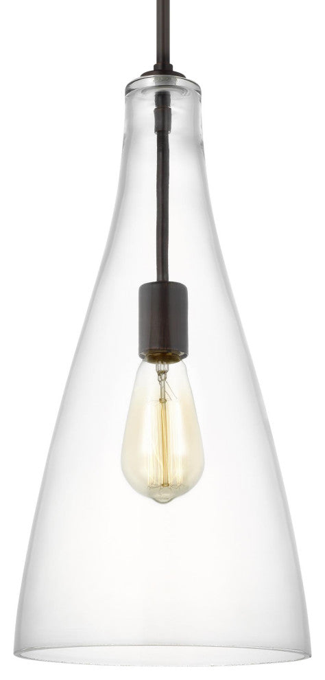 Arilda One Light Pendant, Bronze