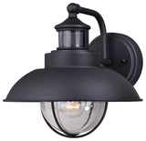 Harwich Dualux 10" Outdoor Wall Light Textured Black