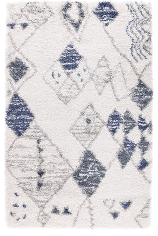 Noori Rug Shag Nolan Ivory/Blue Rug