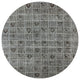 Ahgly Company Indoor Round Mid-Century Modern Area Rugs, 7' Round