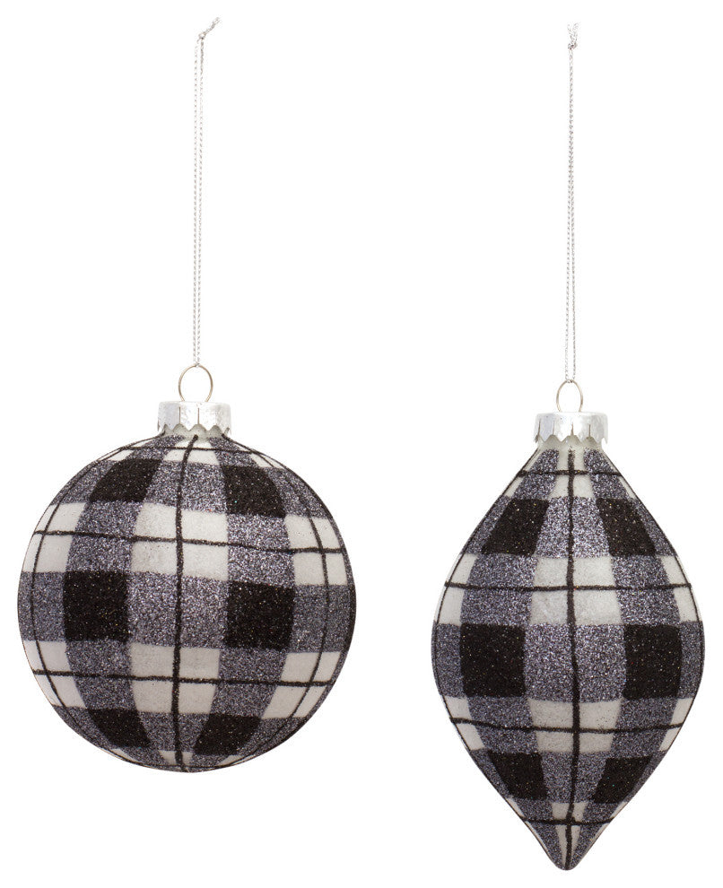 Glass Ornament, 6-Piece Set