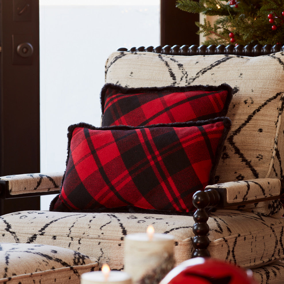 Plaid Pillow, 2-Piece Set