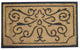 Swirls and Twirls Coir Brush Mat