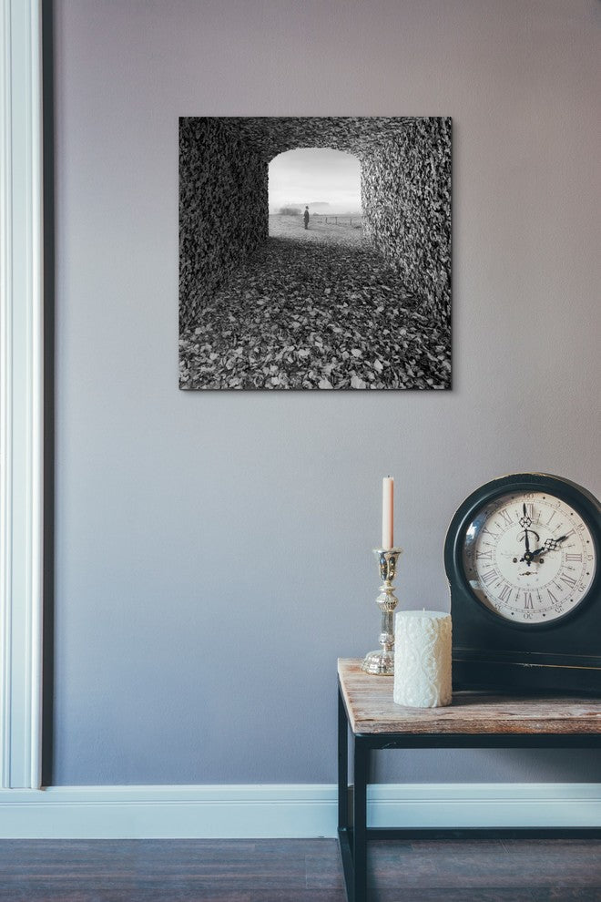 "Labyrinth" Giclee Canvas Wall Art, 26"x26"
