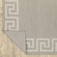 Parlan Aztec Border Indoor-Outdoor Area Rug, Gray, 1'10"x7'3"
