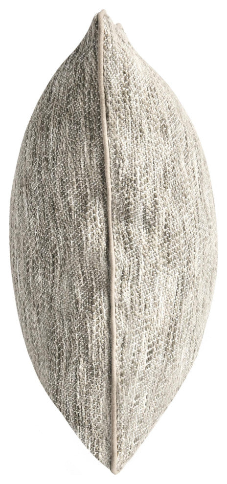 Sharma Cotton Blend Throw Pillow, Natural, 22x22