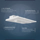 HML1 110-Watt Linear LED High Bay, 4000k, 147