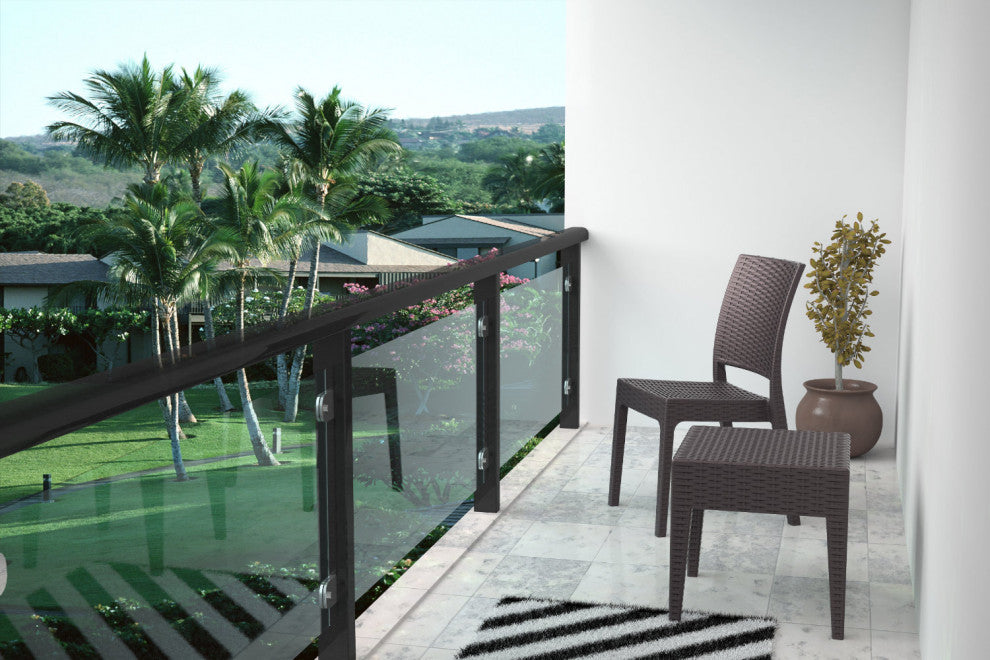 Compamia Florida Outdoor Dining Chairs, Set of 2, Brown