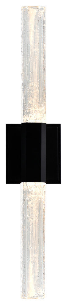Greta Integrated LED Black Vanity Light