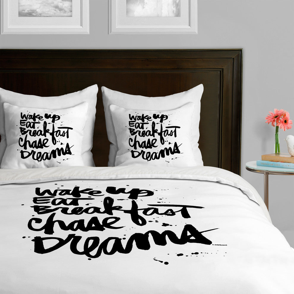 Deny Designs Kal Barteski Wake Up Duvet Cover - Lightweight