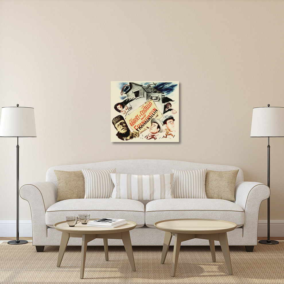 Abbott and Costello, Meet Frankenstein, 01, 36x32