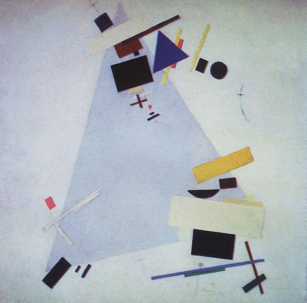 Kazimir Malevich Suprematism, 20"x20" Wall Decal