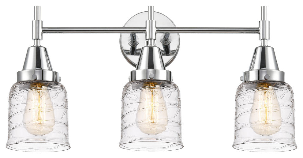 Innovations 447-3W-PC-G513-LED 3-Light Bath Vanity Light, Polished Chrome