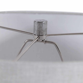 Uttermost 26349-1 Mikkel 22" Tall Vase Table Lamp - Charcoal