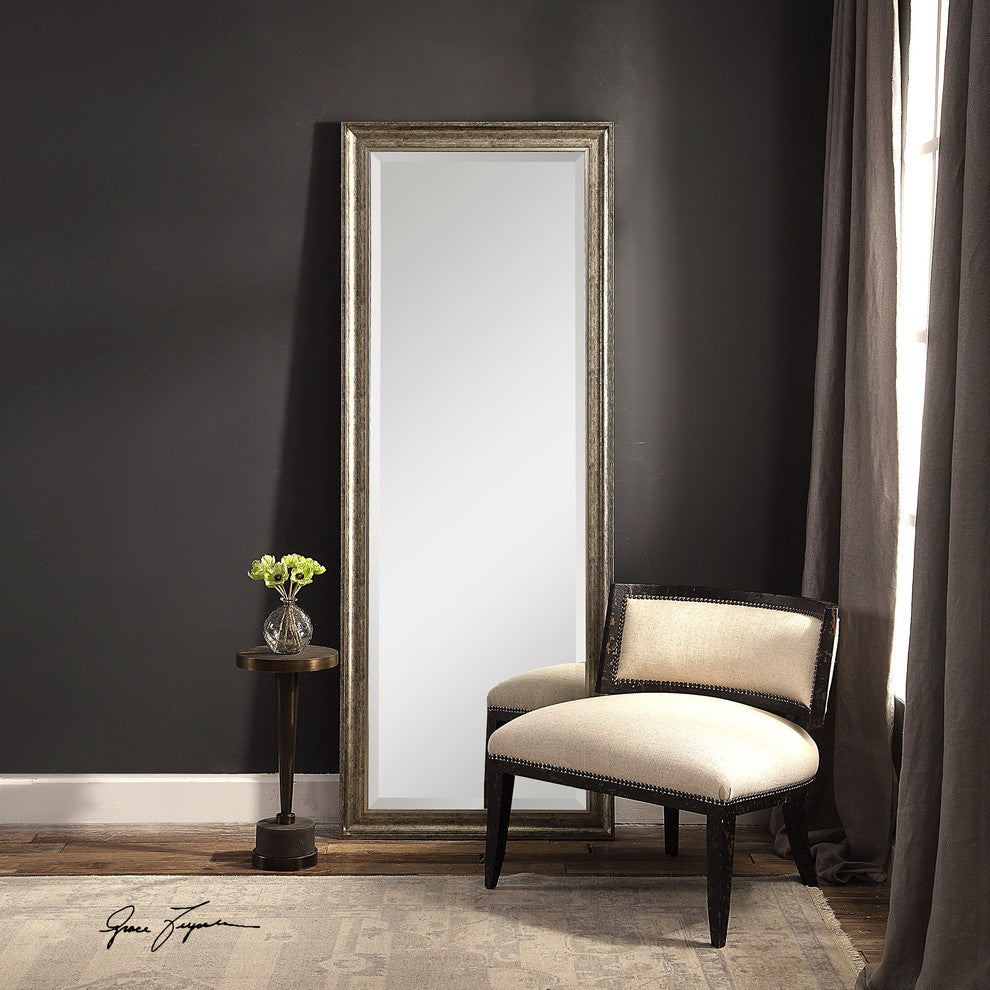 New Uttermost Aaleah Burnished Silver Mirror