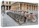 "Paris Cycles 1" by Alan Blaustein, Print on Canvas, 27"x18"