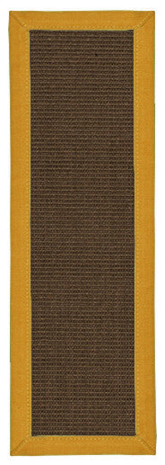 Big Sur Custom Sisal Stair Treads, Tan, 9" X 29" Set of 13