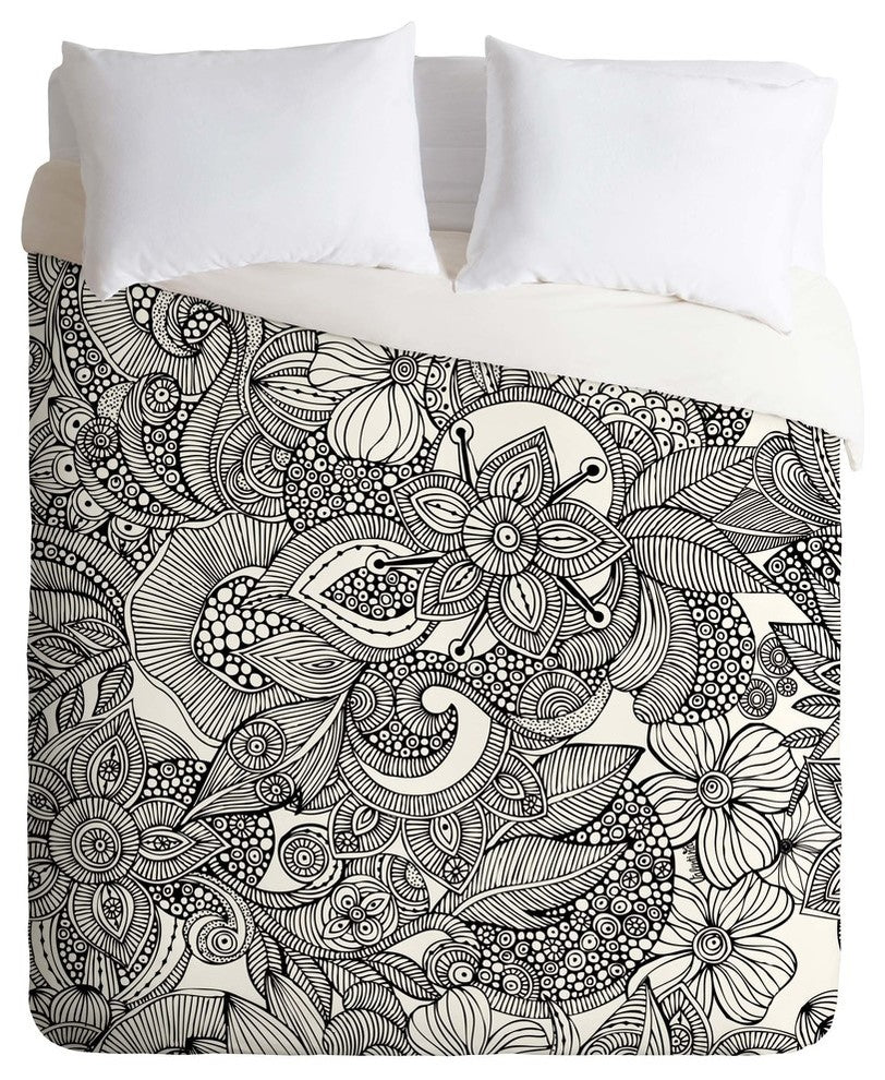 Deny Designs Valentina Ramos Doodles Duvet Cover - Lightweight
