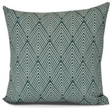 Lifeflor, Geometric Print Pillow, Green, 26" x 26"
