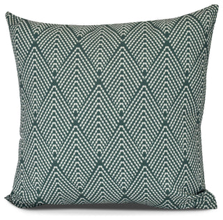 Lifeflor, Geometric Print Pillow, Green, 26" x 26"