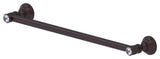 Carolina Crystal 24" Towel Bar, Antique Bronze