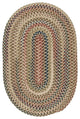 Colonial Mills Cedar Cove CV99 Natural Traditional Area Rug, Oval 2'x3'