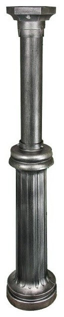 Bradford Wrap Around Base Kit, Direct Burial Mailbox Post, Oil Rubbed Bronze