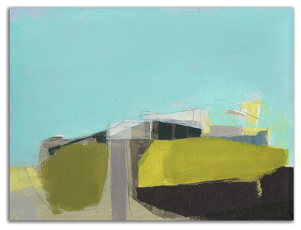 "East End Hill" by Amanda Hawkins, Print on Canvas, 24"x18"