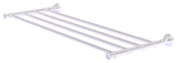 Carolina Crystal 30" Towel Shelf, Satin Chrome